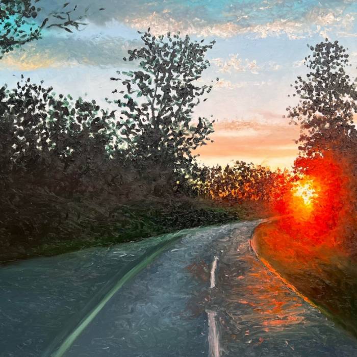 Morning Drive: Art Print | Christina Alford Product Image