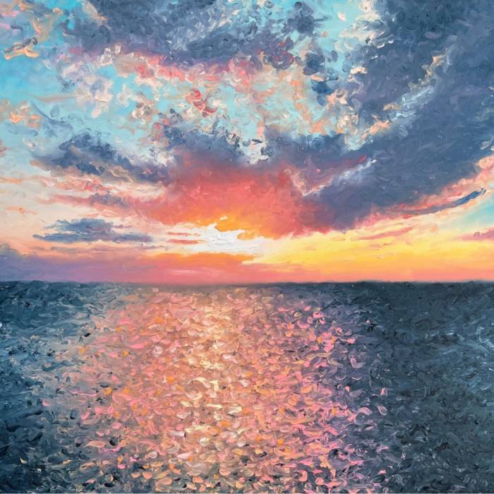 Pastel Sea: Art Print | Christina Alford Product Image