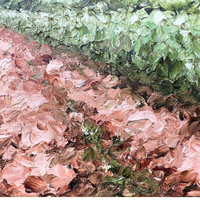 A Beautiful Walk Original Painting 8x10