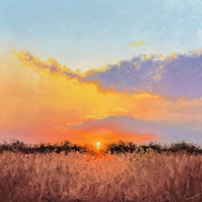 Carroll County Sunset: Art Print | Christina Alford Product Image