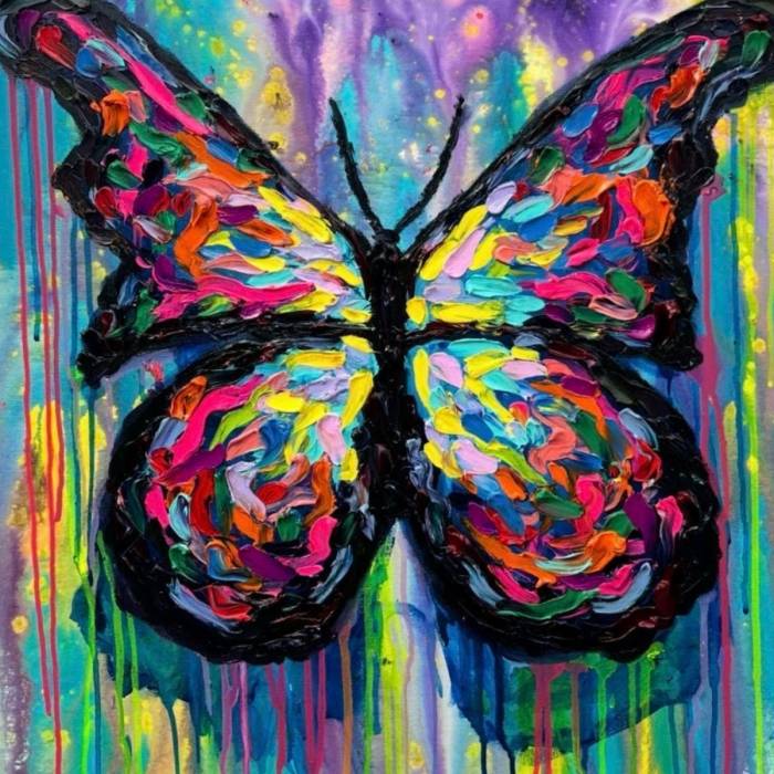 Groovy Butterfly: Art Print | Christina Alford Product Image