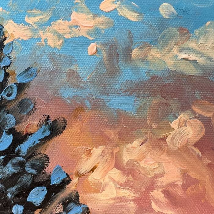 Here Comes the Son Original Painting 24x36