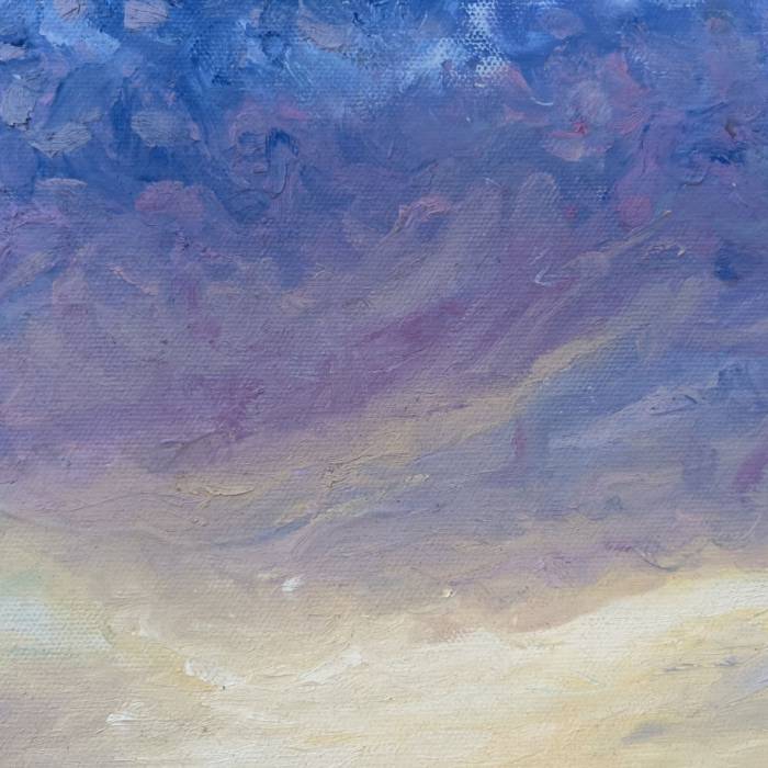 Lavender Skies Original Painting 18x24
