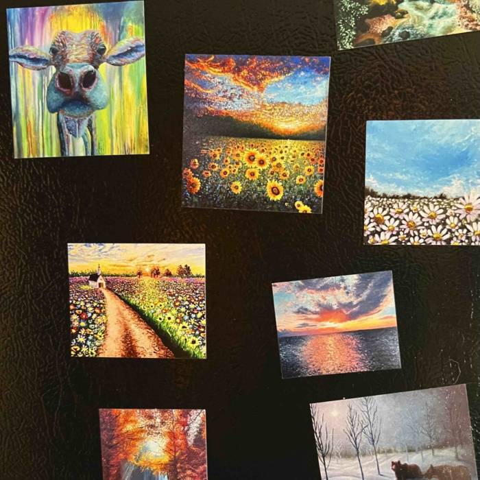 Wildflower Church Magnet