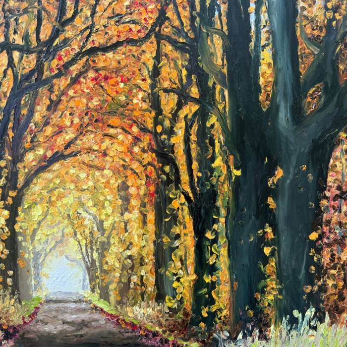 October Road: Art Print | Christina Alford Product Image