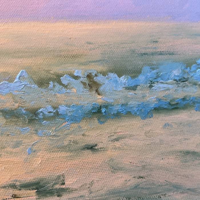 Peace on the Beach Original Painting 24x36