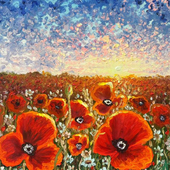 Pretty in Poppies: Art Print | Christina Alford Product Image