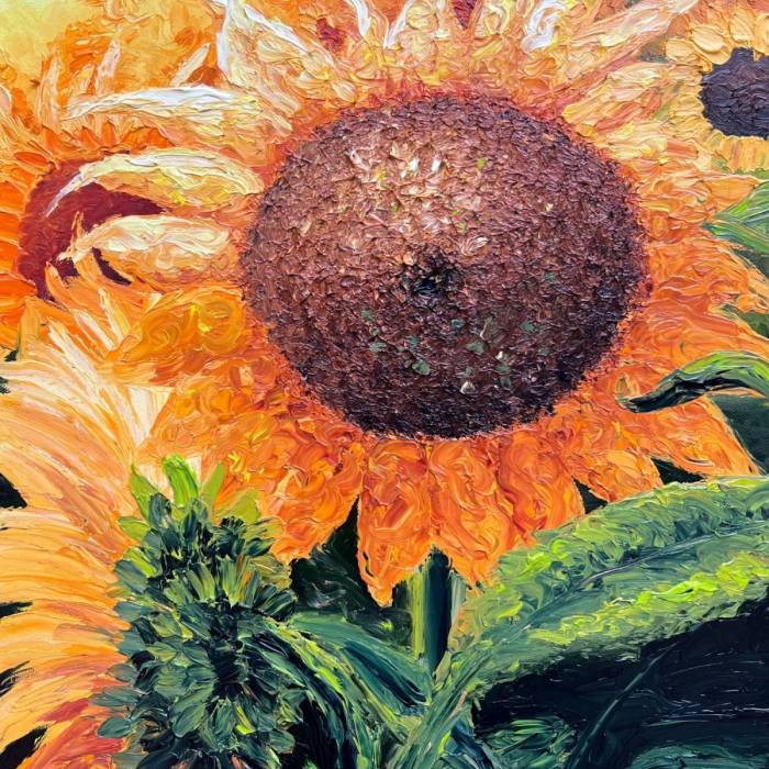 Sunny Sunflower: Art Print | Christina Alford Product Image