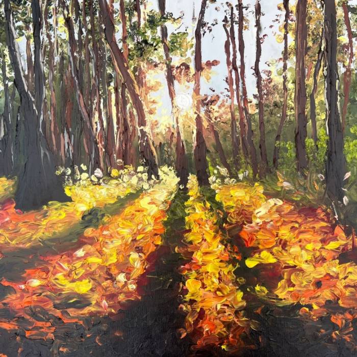 Through the Trees: Art Print | Christina Alford Product Image