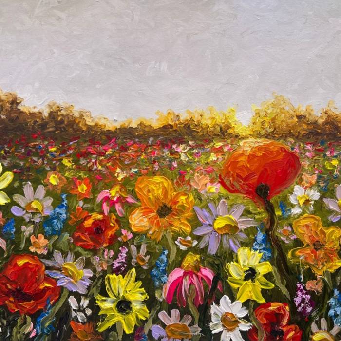Wildflower Meadow: Art Print | Christina Alford Product Image